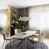 Giove round and oval dining table - myhome